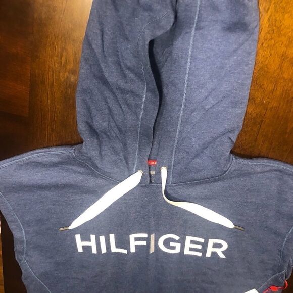 Tommy Hilfiger cropped hoodie size L - Picture 4 of 8
